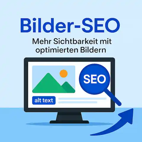 Grafik über Bilder-SEO Optimierungs-Möglichkeiten für mehr Traffic und Barrierefreiheit