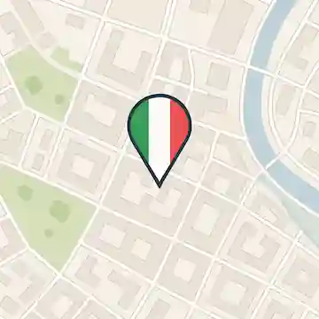 Karte mit Standort des fiktiven Ristorante Amore Mio für die Gastro-Demo-Webiste erstellt von webdesign4you