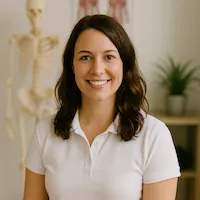 Portrait einer Physiotherapeutin für die Gesundheits-Praxis-Demo-Webiste erstellt von webdesign4you.at