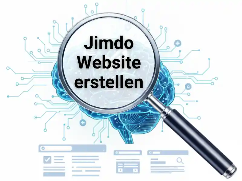 Moderne Jimdo-Website für kleine Unternehmen